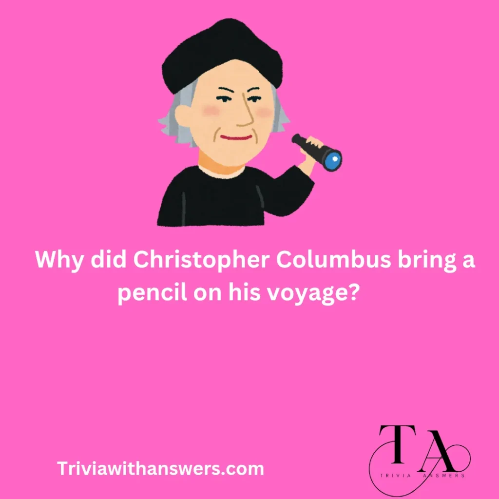 "Christopher Columbus Trivia Questions"