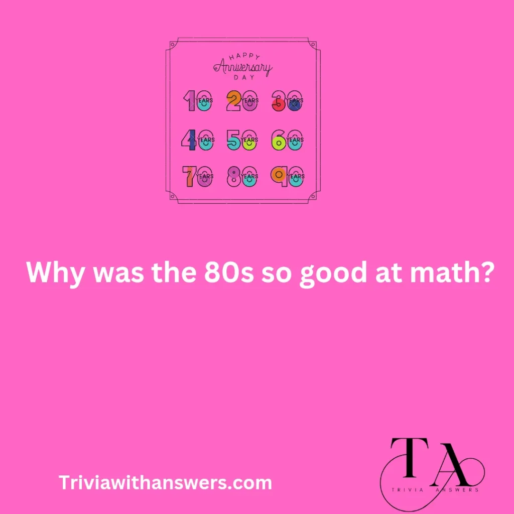 "Decade Trivia Questions and Answers"