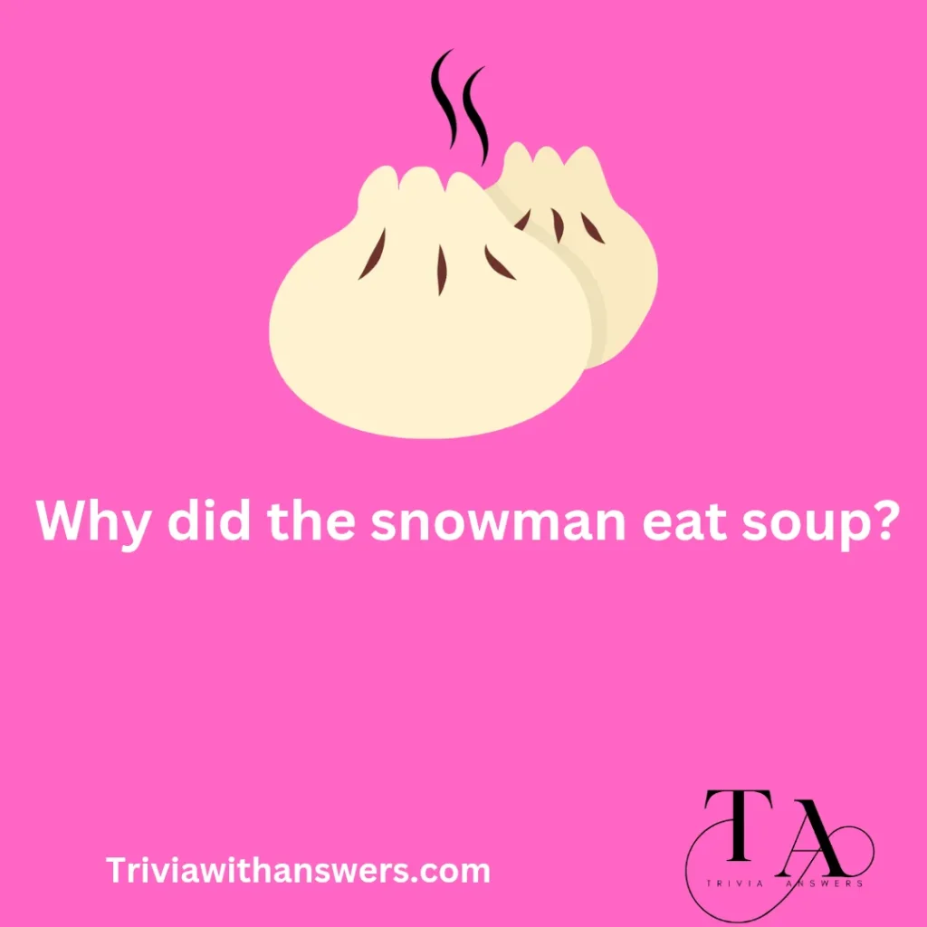 "Winter Food Trivia Questions and Answers"