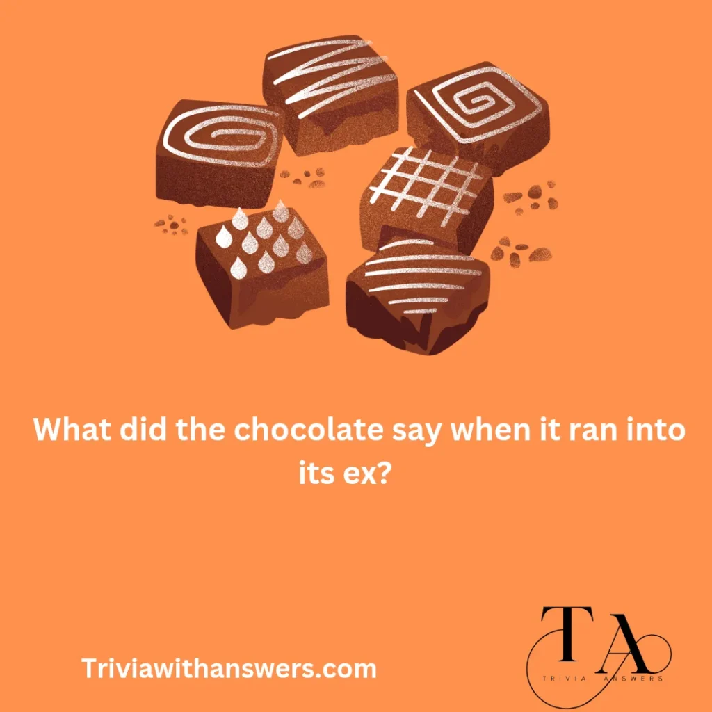 "Chocolate Trivia Questions and Answers"