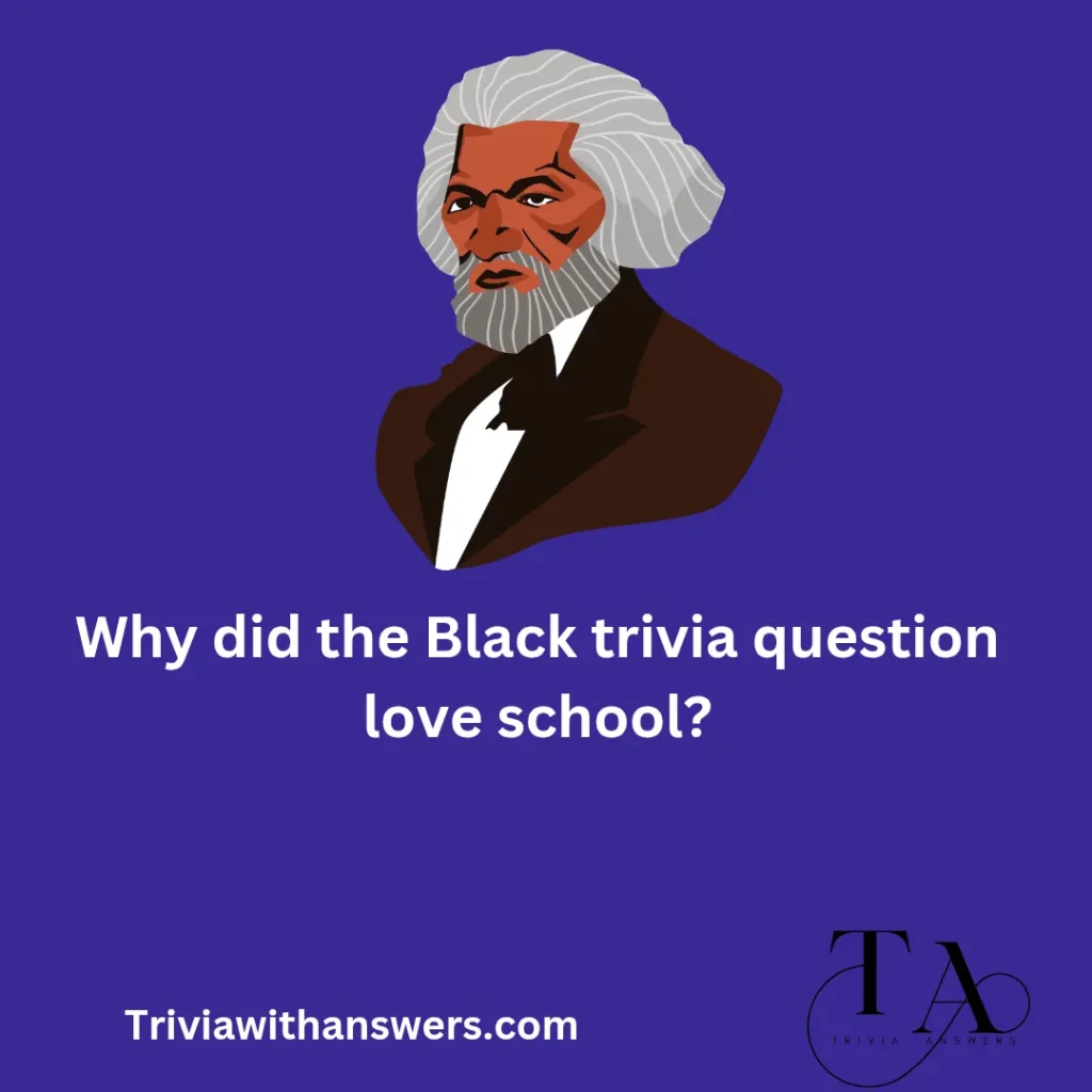"Black Trivia Questions and Answers"