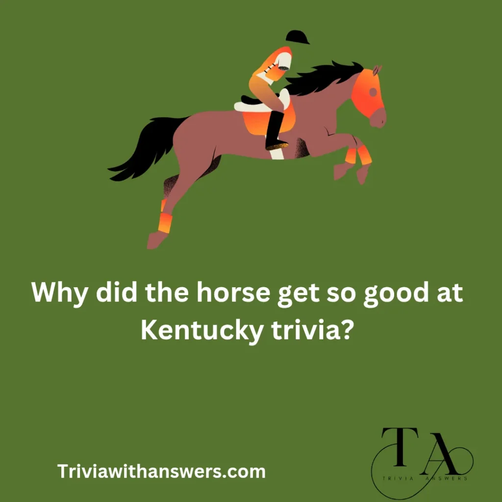 "Kentucky Derby Trivia Questions and Answers"