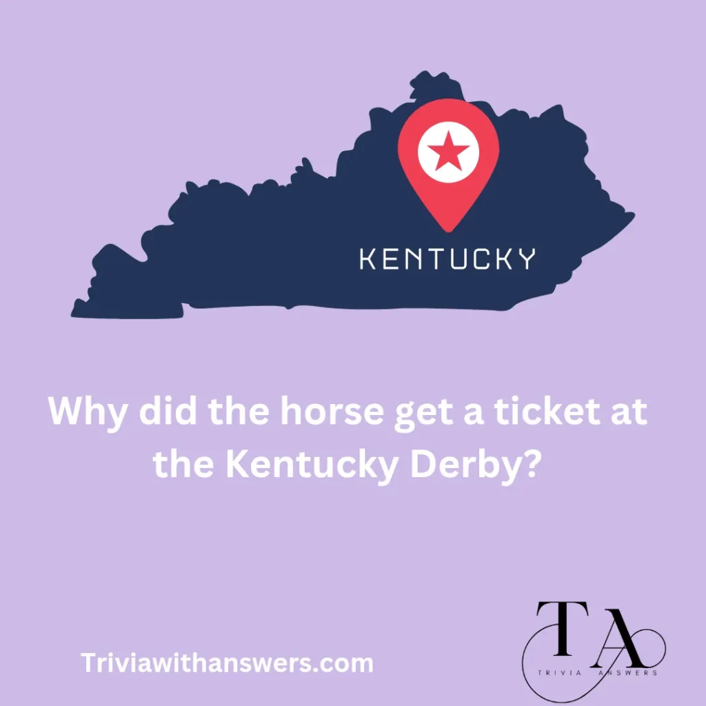 "Kentucky Derby Trivia Questions and Answers"