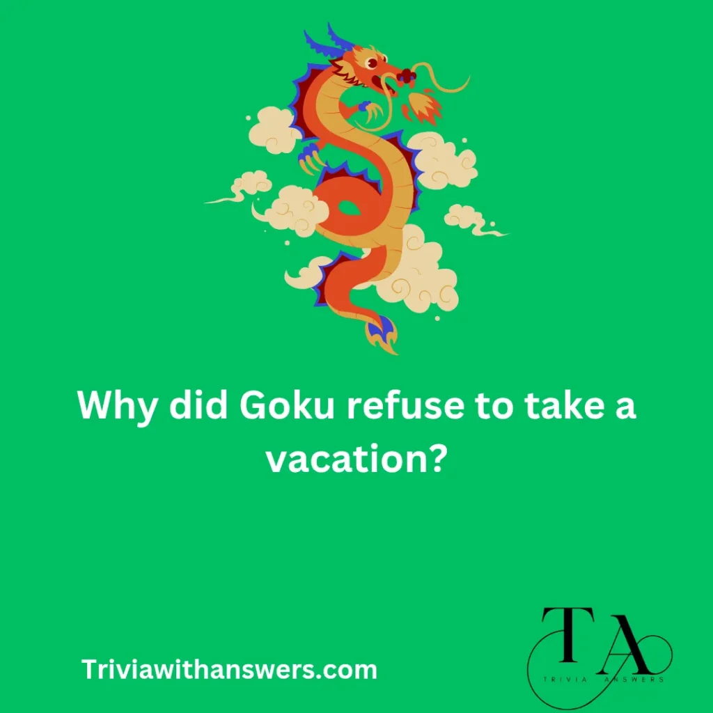 "Dragon Ball Z Trivia Questions and Answers"