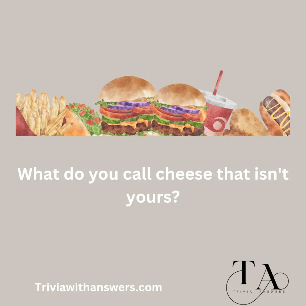 "Fast Food Trivia Questions and Answers"