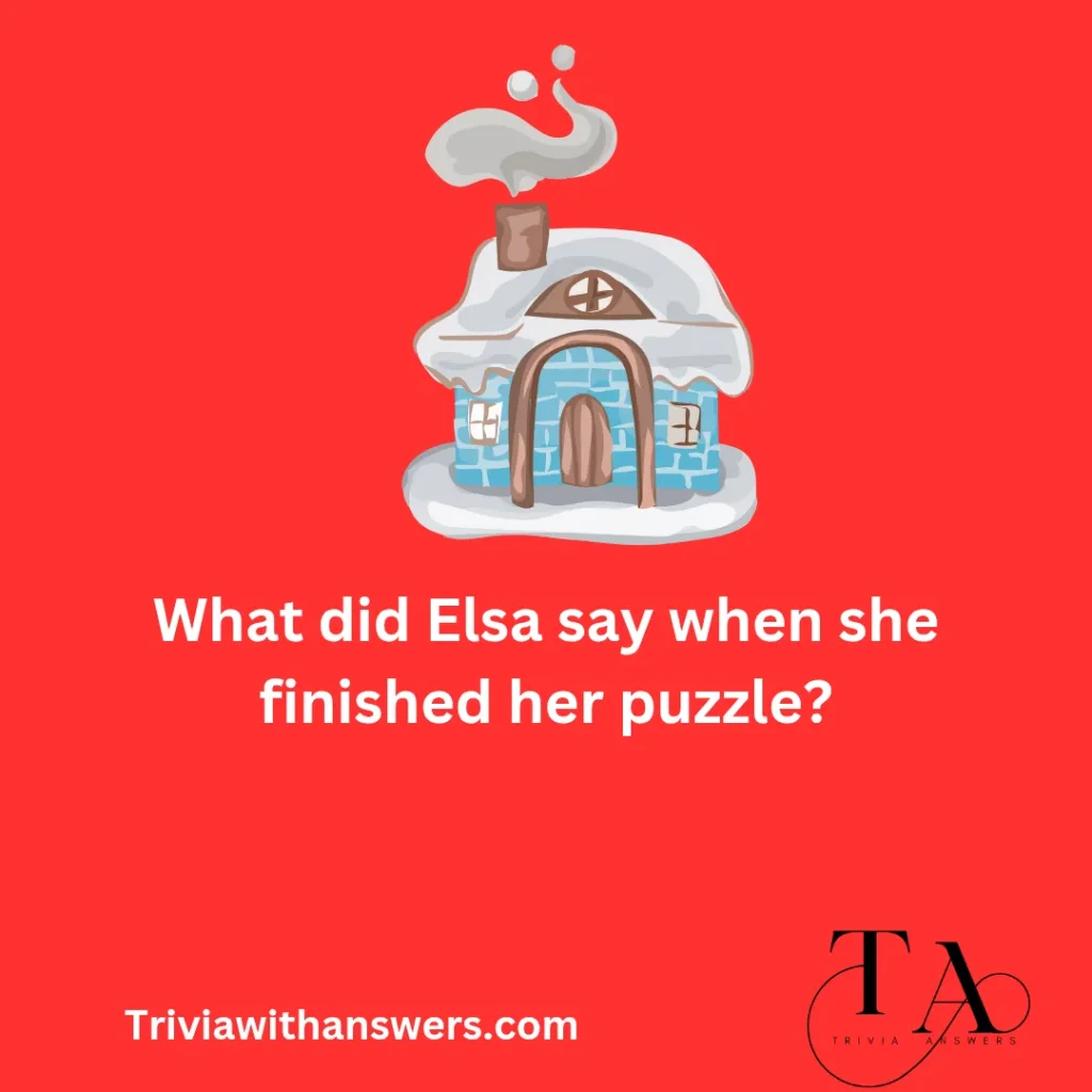 "Frozen Trivia Questions and Answers"