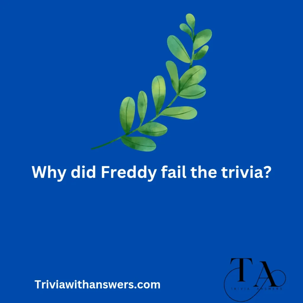 "FNAF Trivia Questions and Answers"