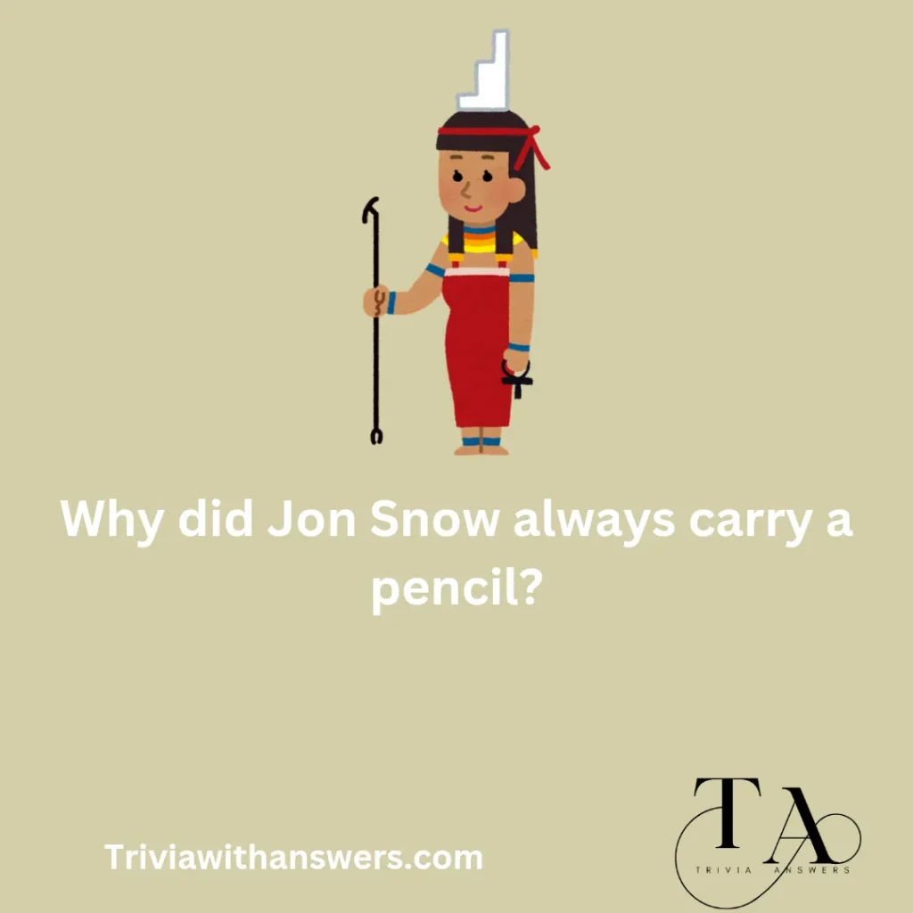 "Game of Thrones Trivia Questions and Answers"