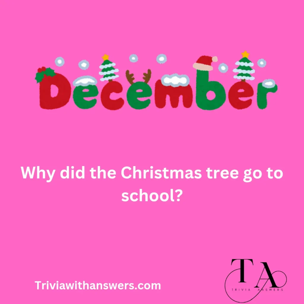 "December Trivia Questions and Answers"