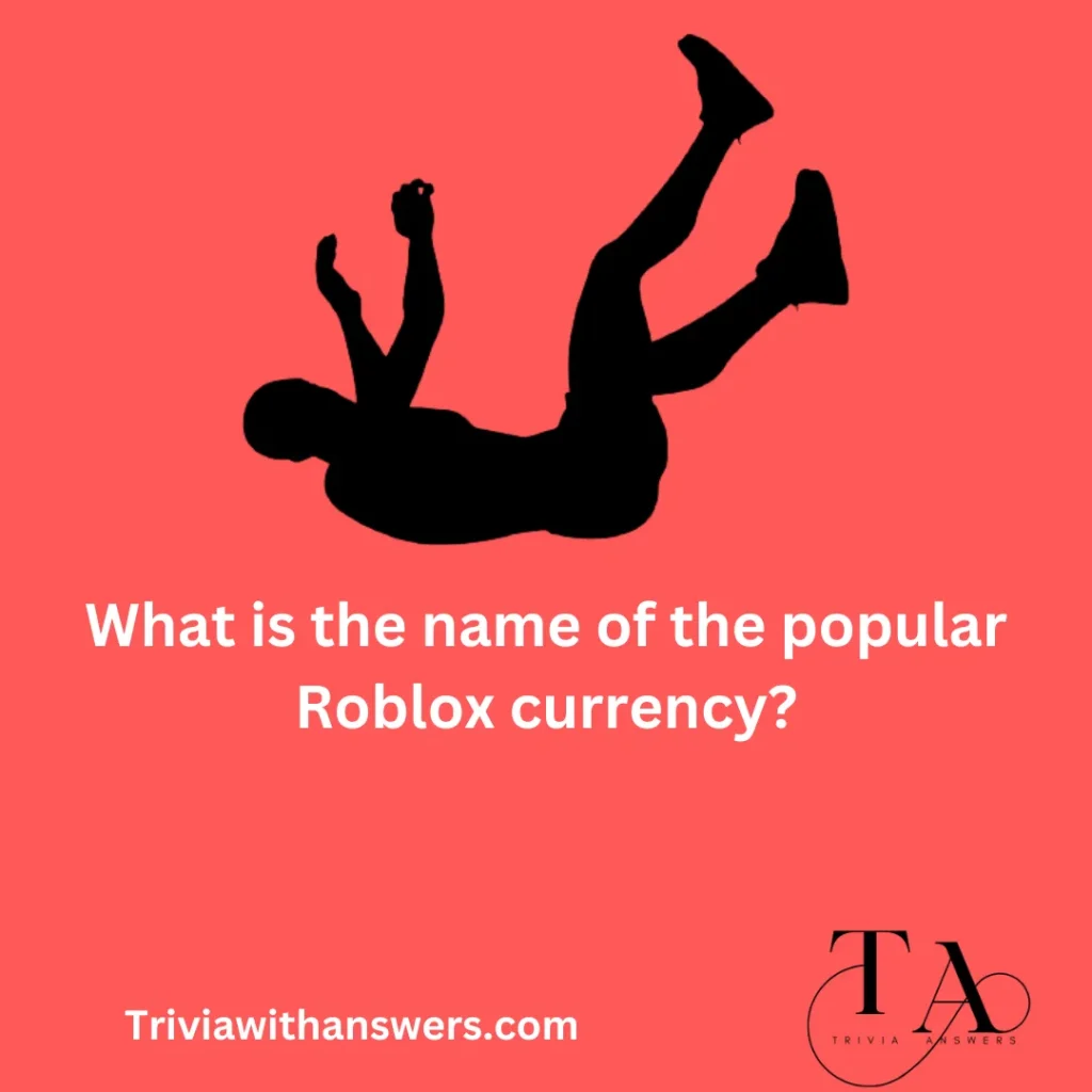 "Roblox Trivia Questions and Answers"