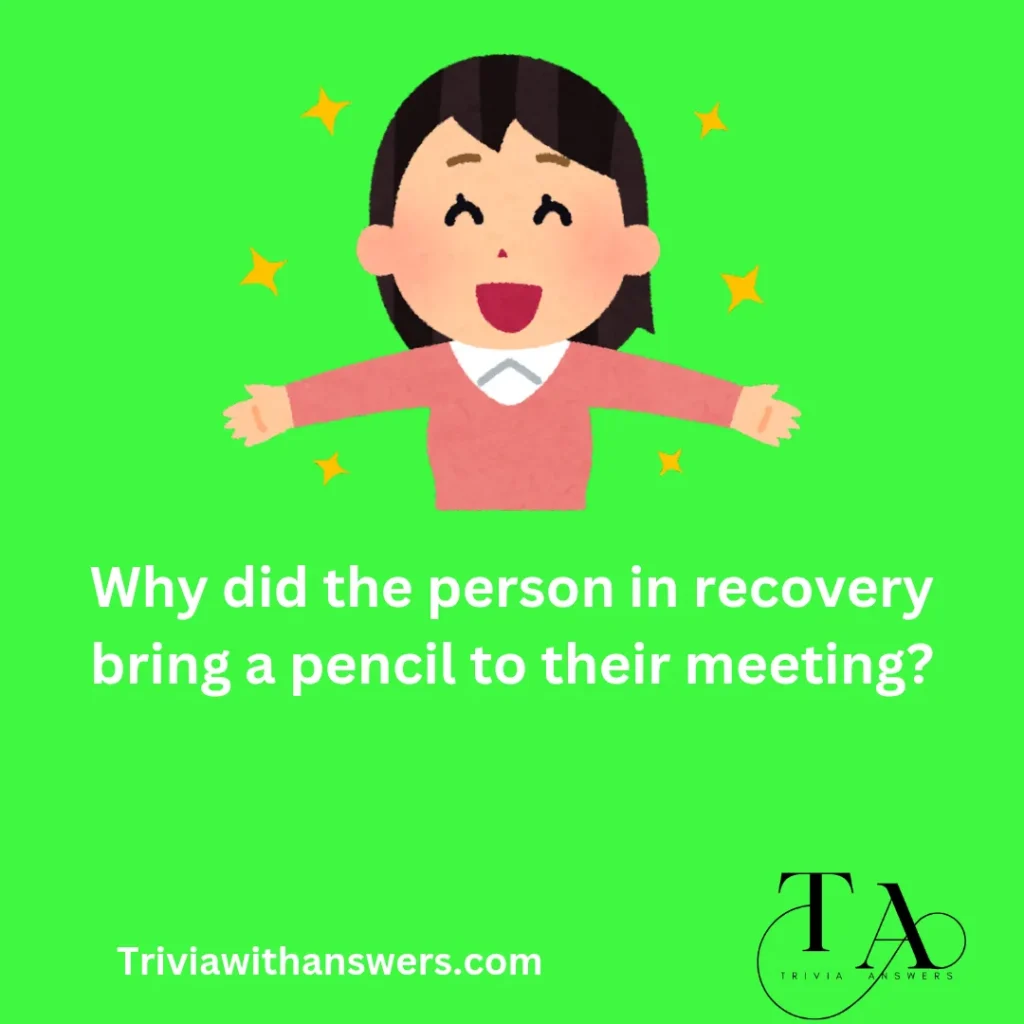 "Recovery Trivia Questions and Answers "