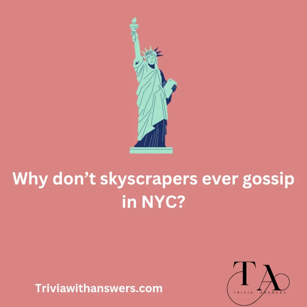 "NYC Trivia Questions and Answers"