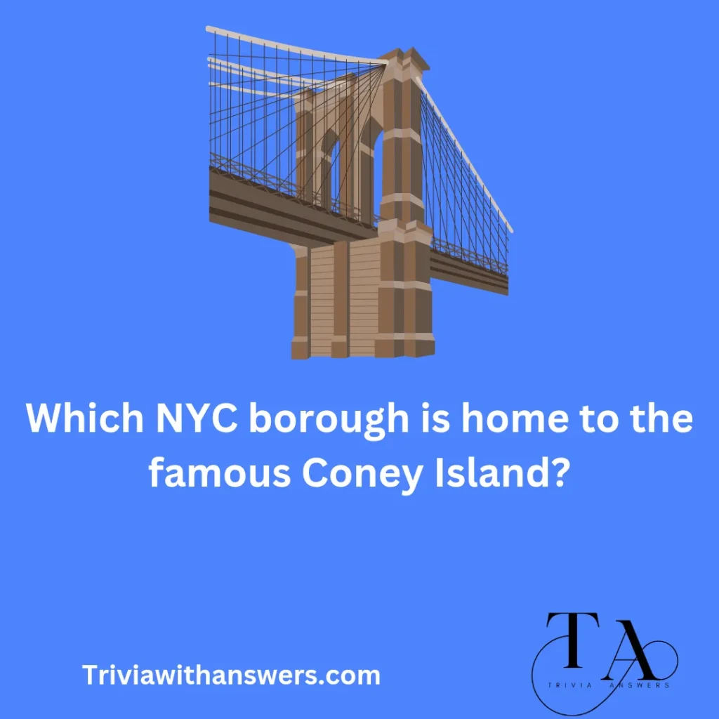 "NYC Trivia Questions and Answers"