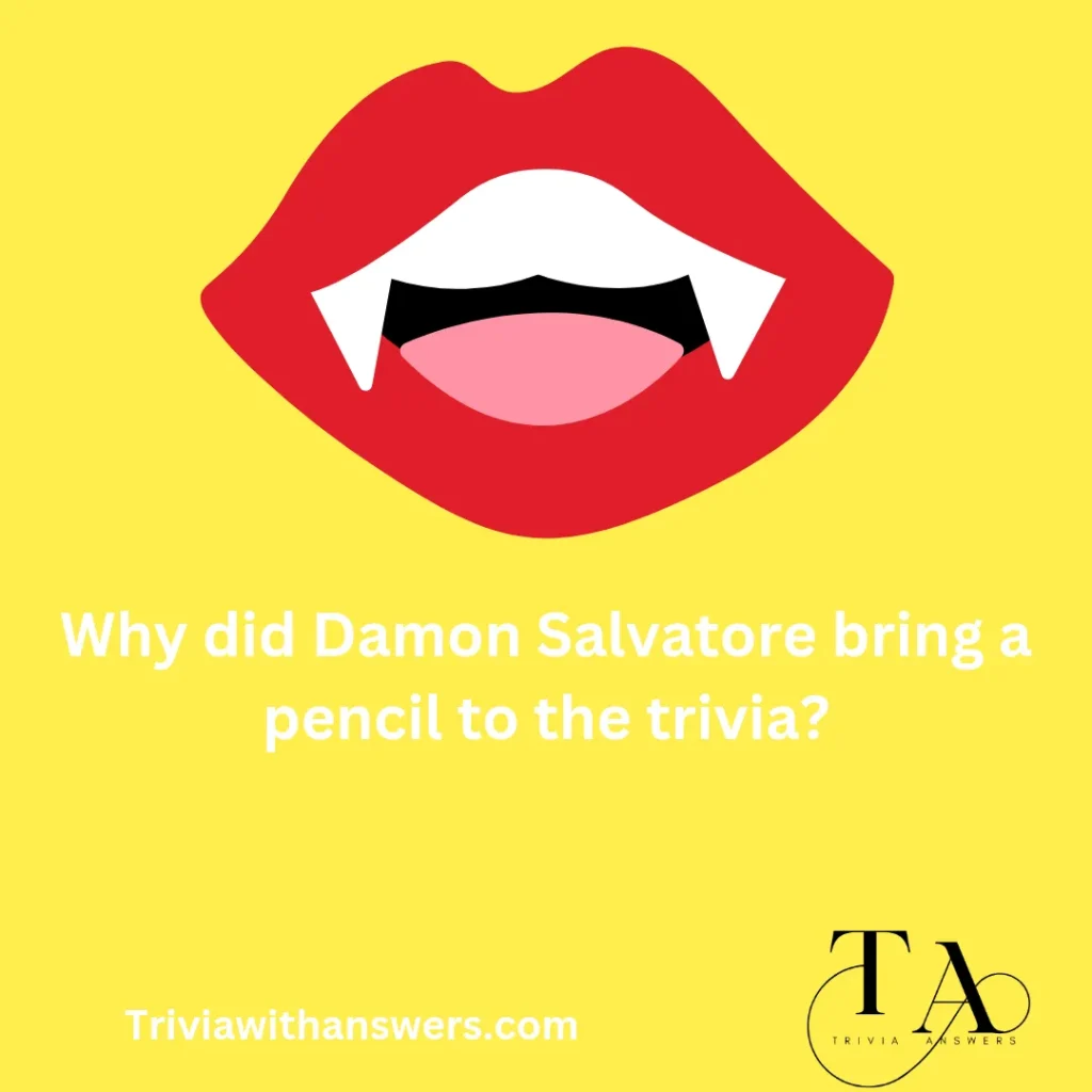 "Vampire Diaries Trivia Questions and Answers"