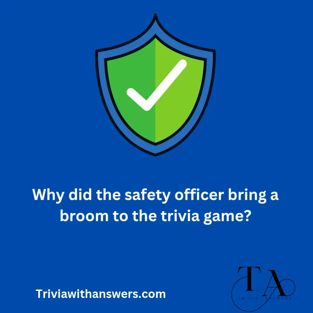 "Safety Trivia Questions and Answers"