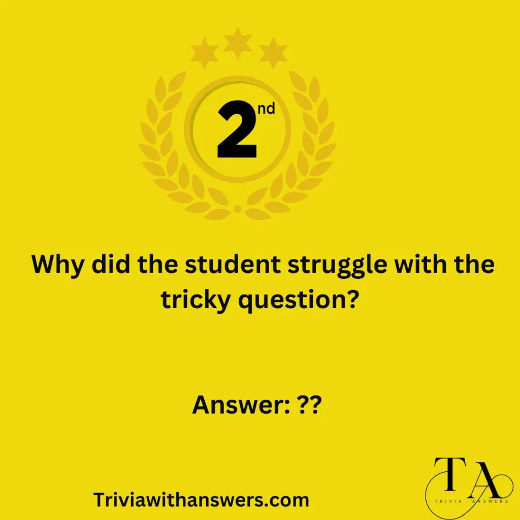 "2nd Grade Trivia Questions and Answers"
