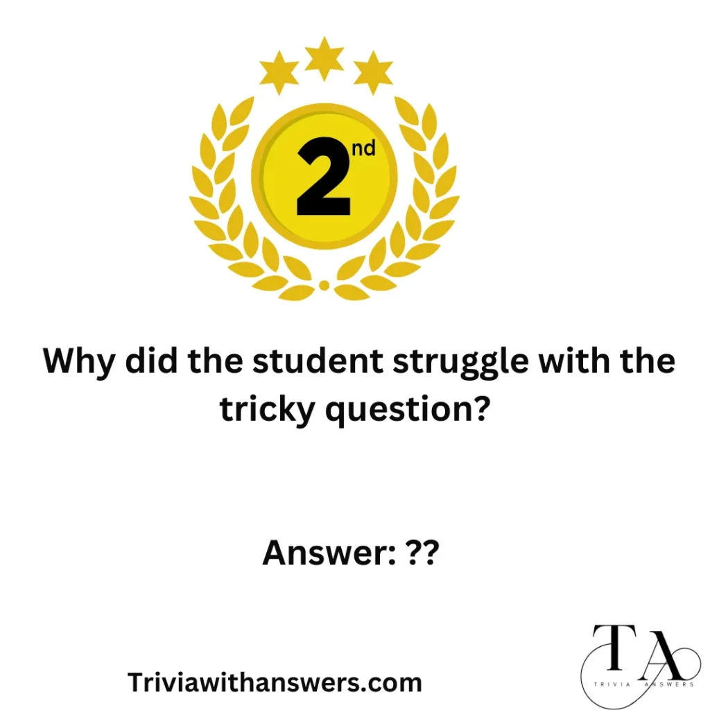 "2nd Grade Trivia Questions and Answers"