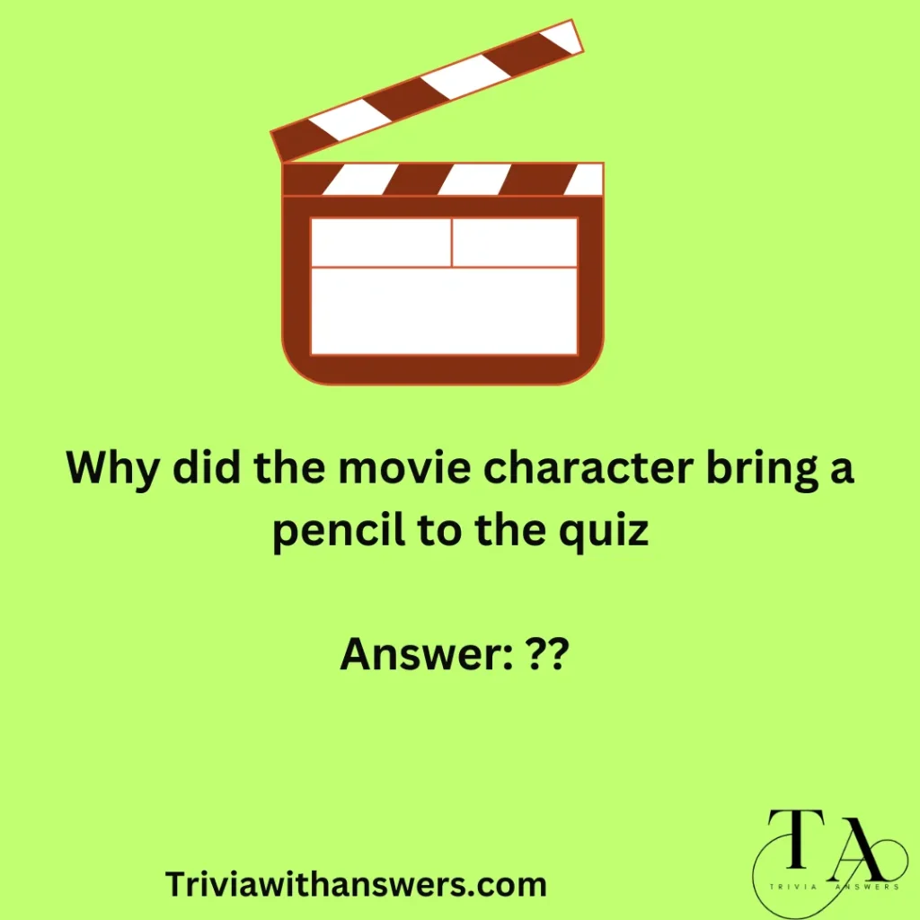 "Movie Trivia Questions and Answers"
