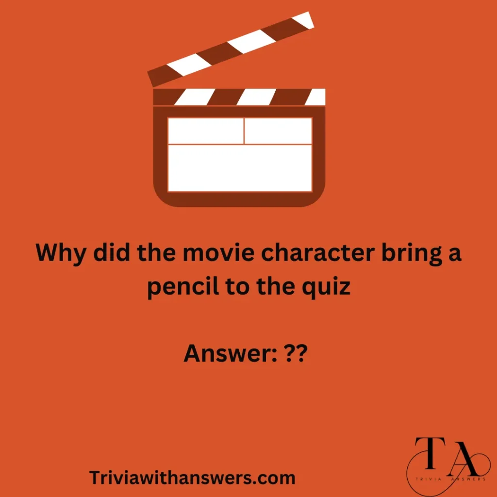 "Movie Trivia Questions and Answers"