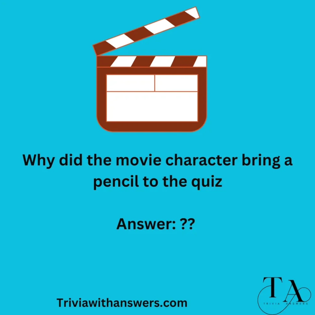 "Movie Trivia Questions and Answers"