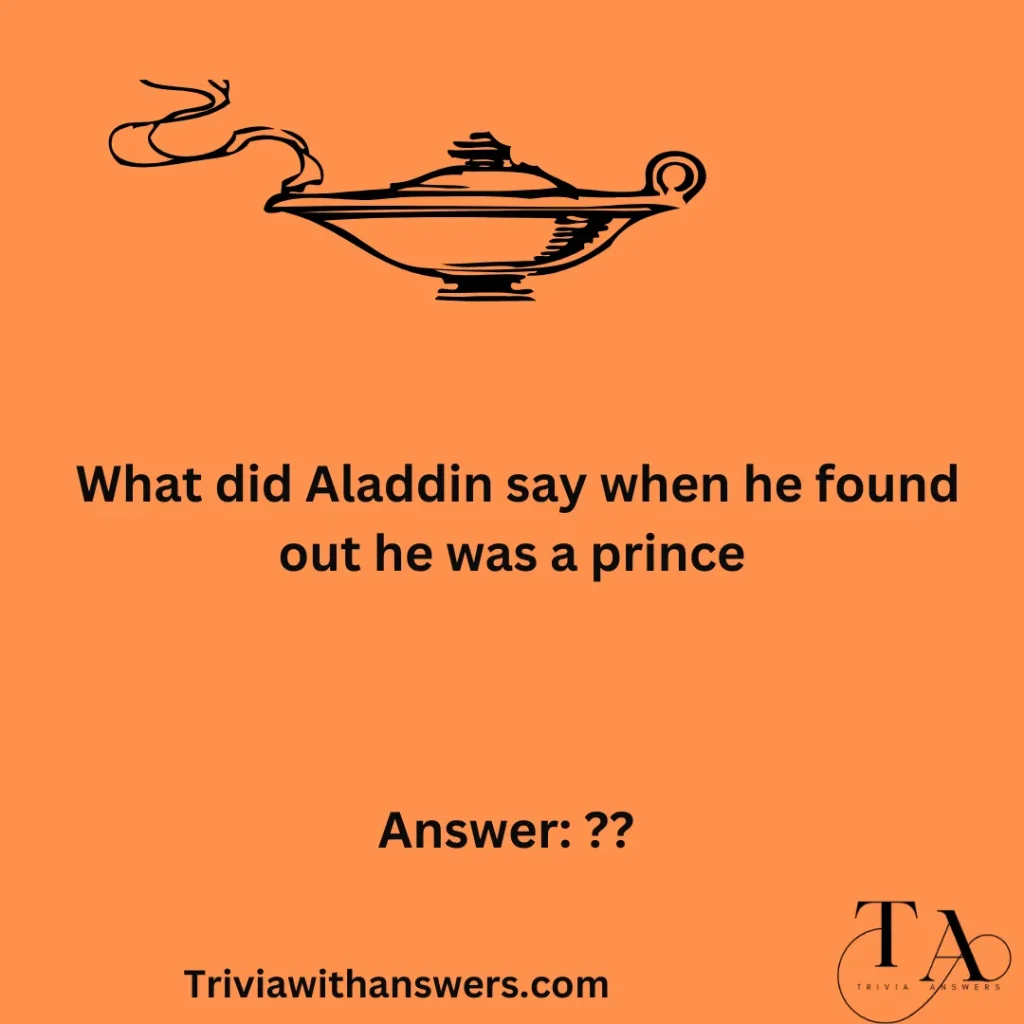 "Why did Aladdin refuse to play cards"