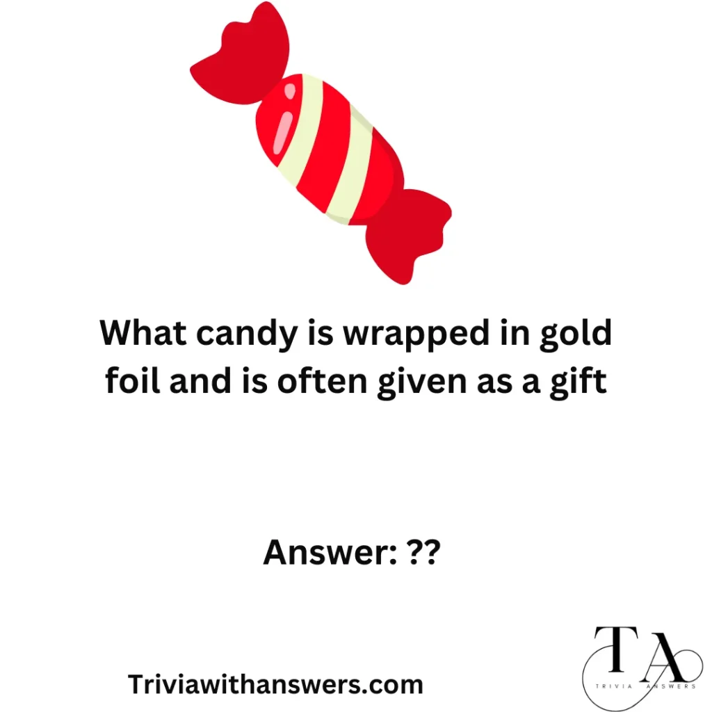 "Candy Trivia Questions and Answers to "