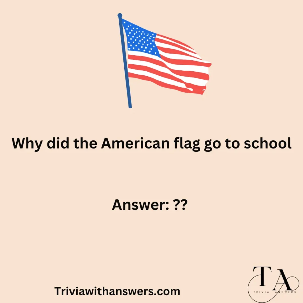 " American Flag Trivia Questions And Answers"
