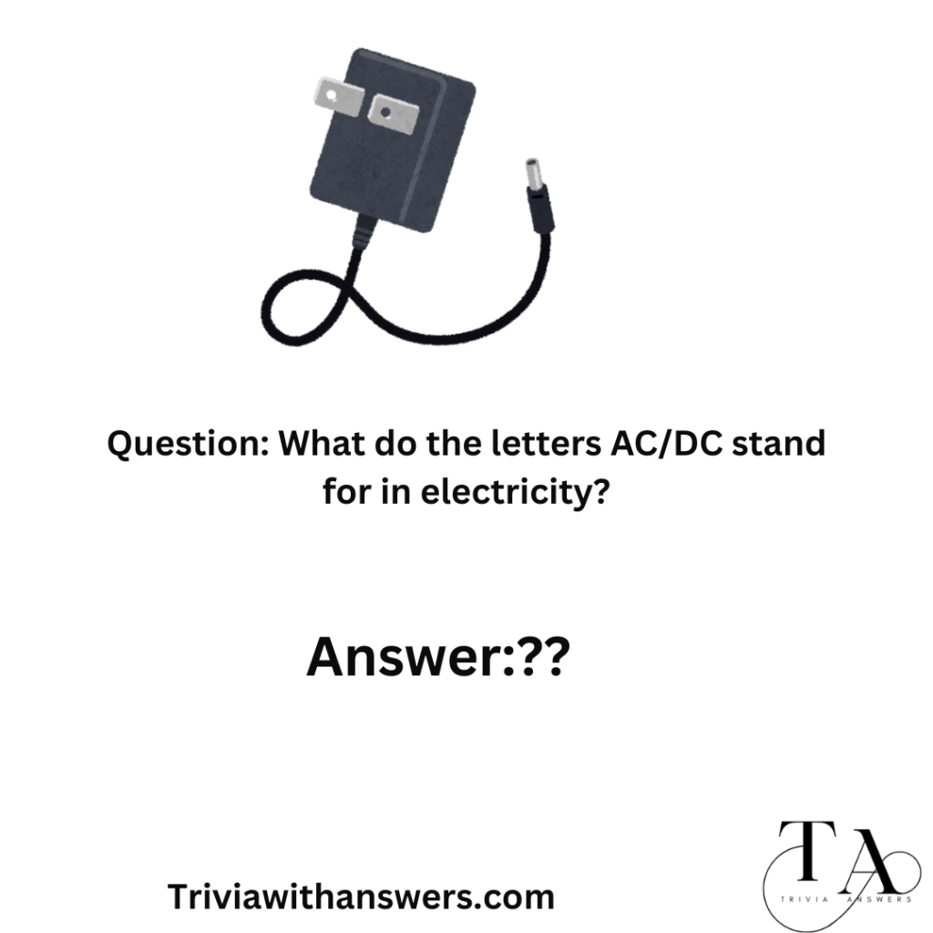 " Electrifying AC DC Trivia Questions And Answers"