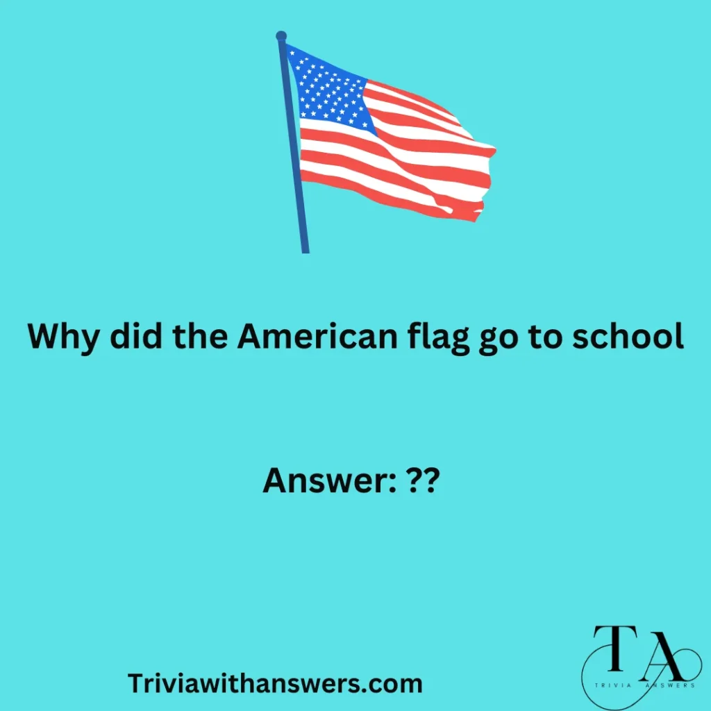 " American Flag Trivia Questions And Answers"