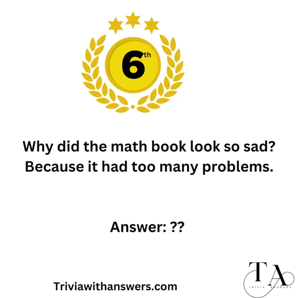 "6th Grade Trivia Questions and Answers"