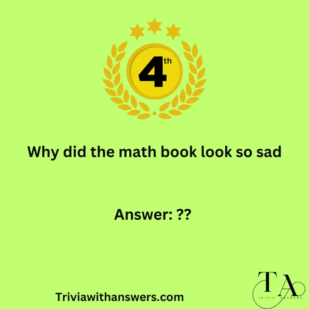 "4th Grade Trivia Questions and Answers'
