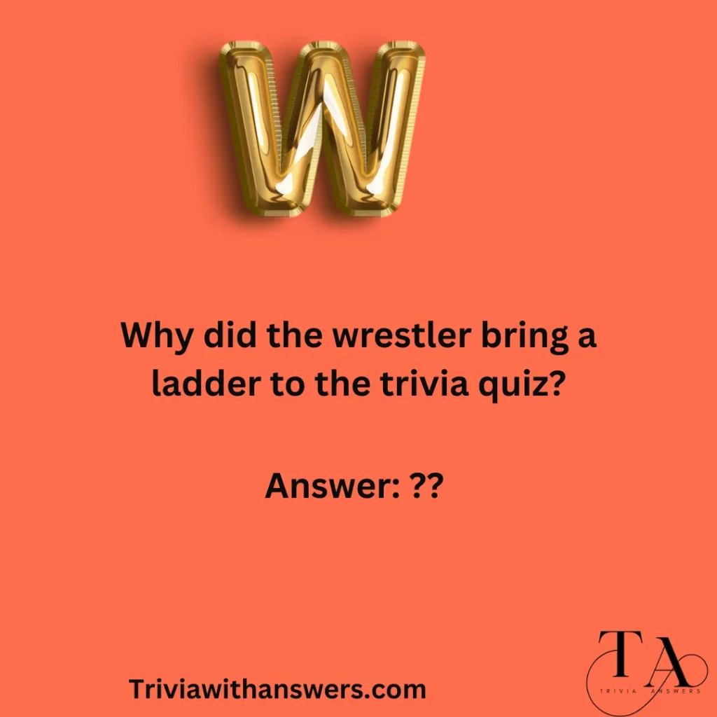 "WWE Trivia Questions and Answers"