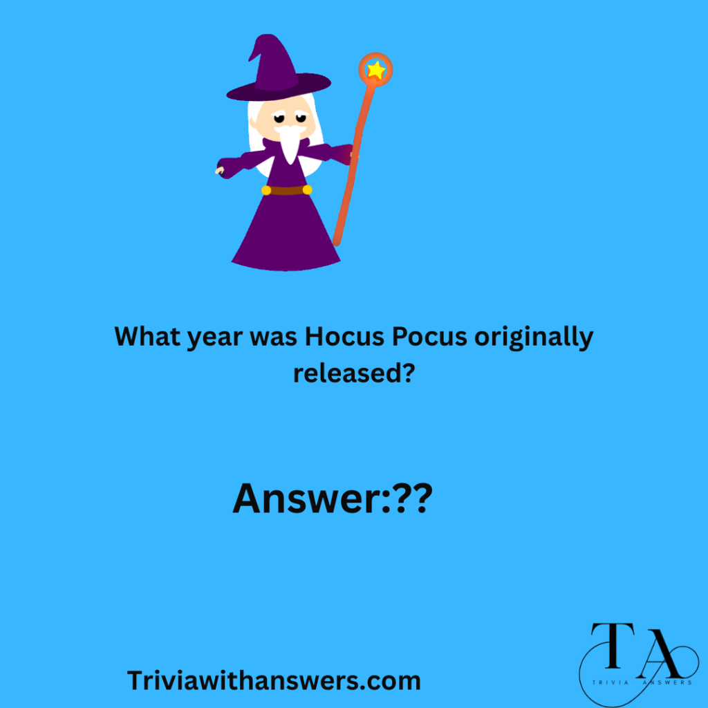 "Hocus Pocus Trivia Questions and Answers"