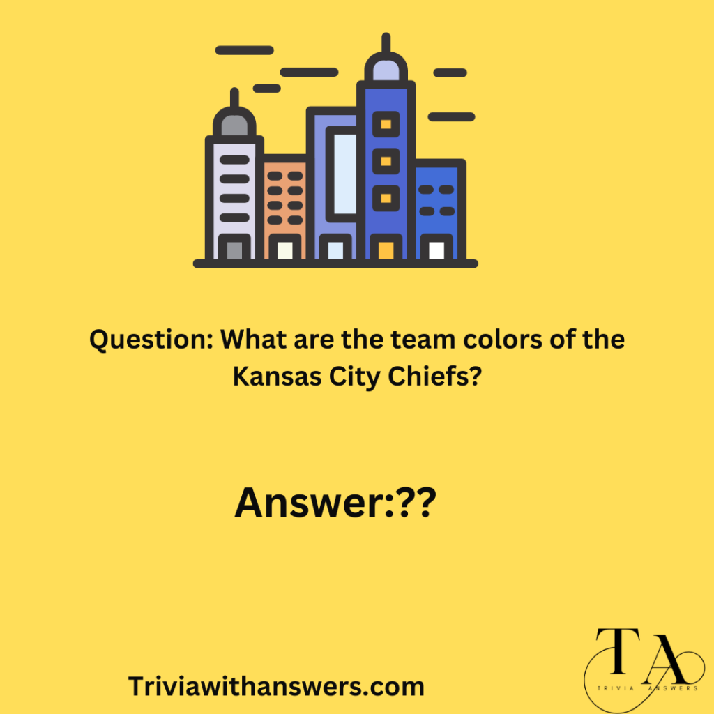 "Kansas City Chiefs Trivia Questions and Answers"