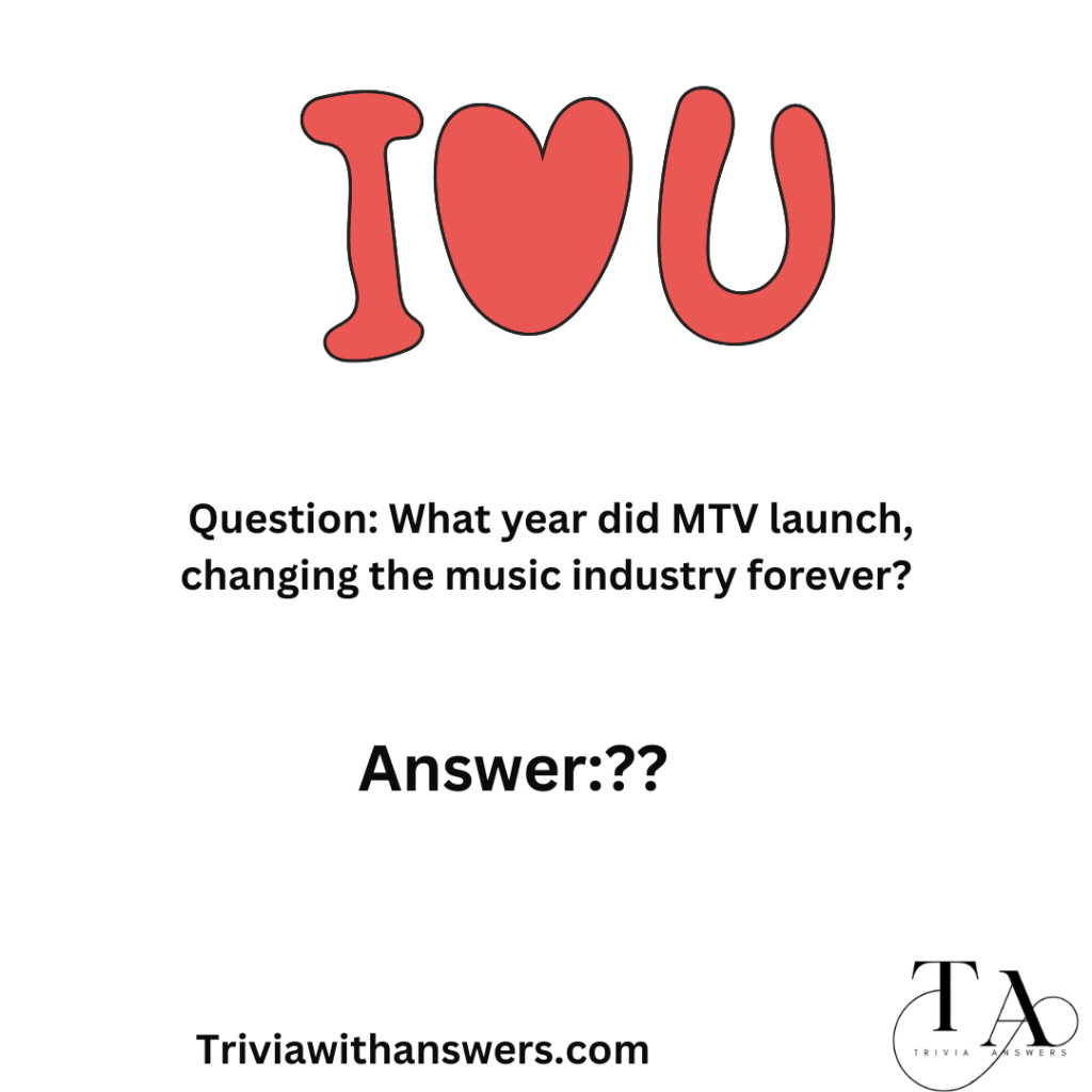 "I Love the 80s Trivia Questions and Answers"