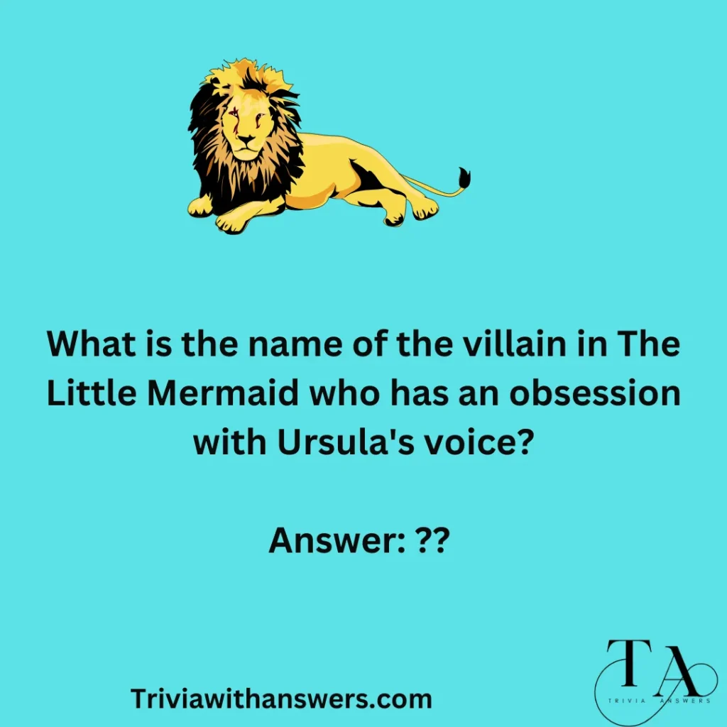 " Lion King Trivia Questions And Answers"