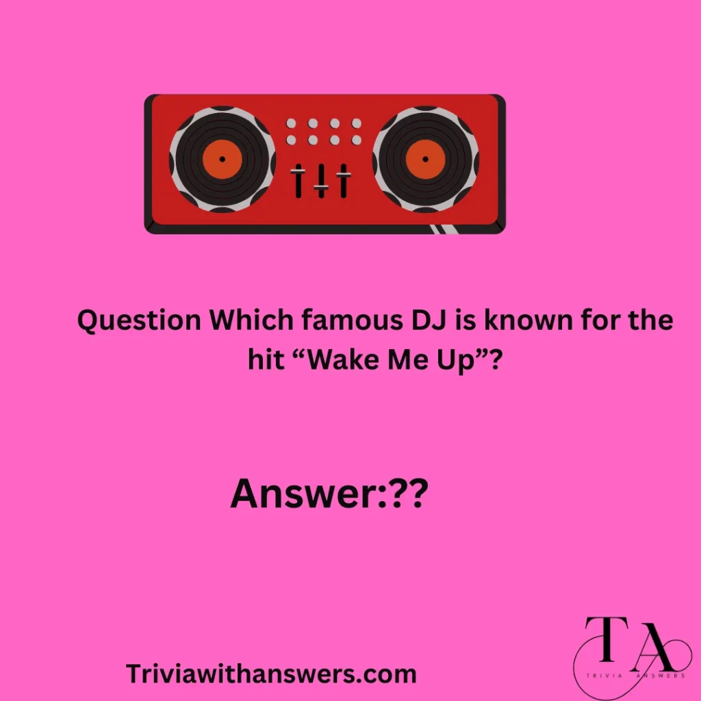 " DJ Trivia Questions "