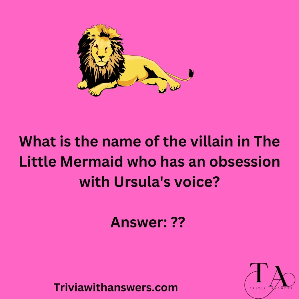 Lion King Trivia Questions And Answers"