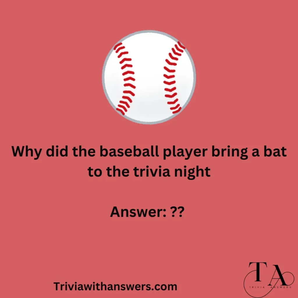 "Baseball Trivia Questions and Answers"