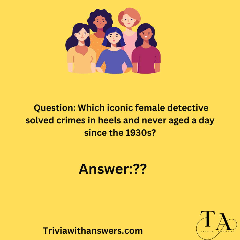 "Funny Female Trivia Questions and Answers"