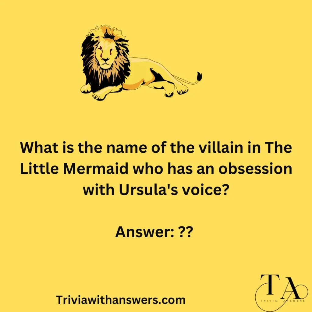 Lion King Trivia Questions And Answers"