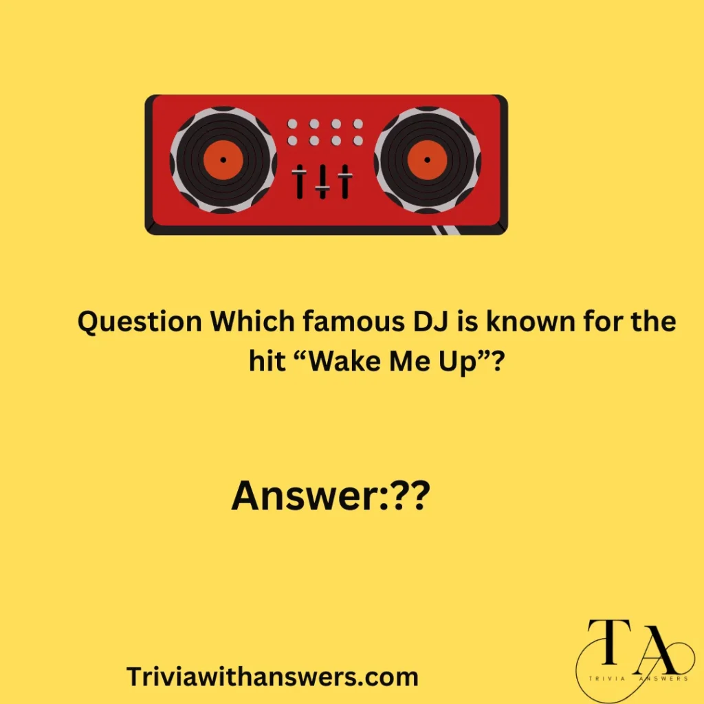 " DJ Trivia Questions "