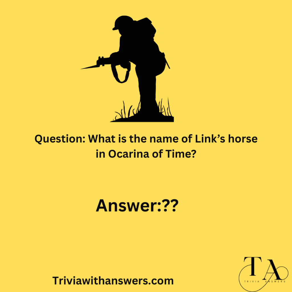 "Zelda Trivia Questions and Answers"