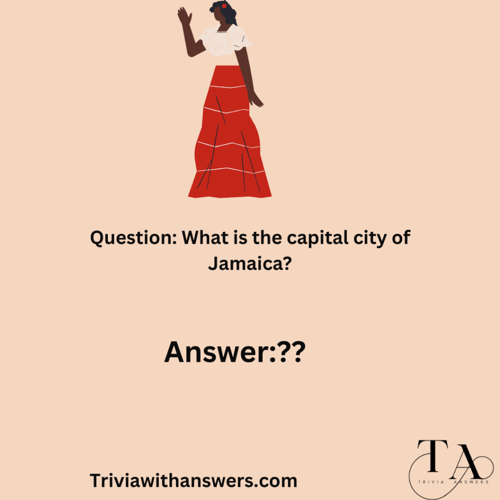 "Jamaican Questions and Answers"