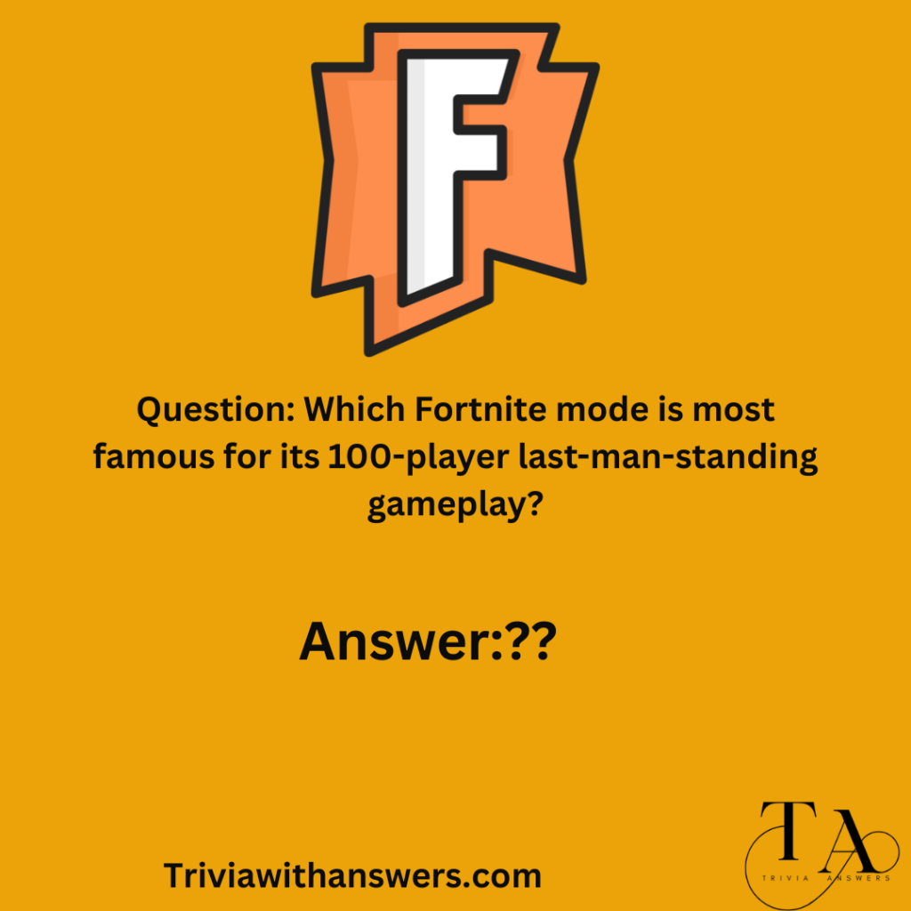 "Fortnite Trivia Questions and Answers"