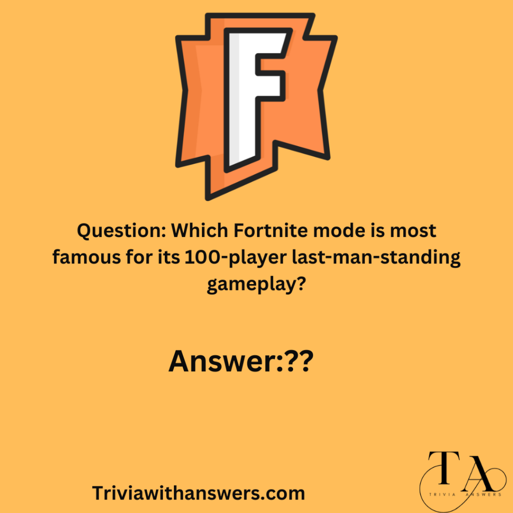 "Fortnite Trivia Questions and Answers"