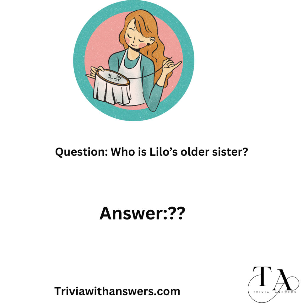 "Lilo and Stitch Trivia Questions and Answers"