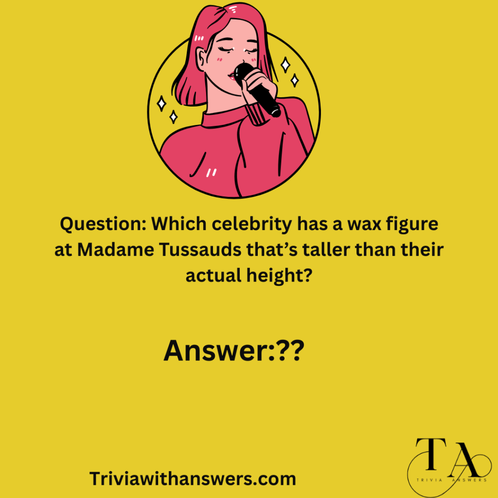 " Celebrity Trivia Questions and Answers"