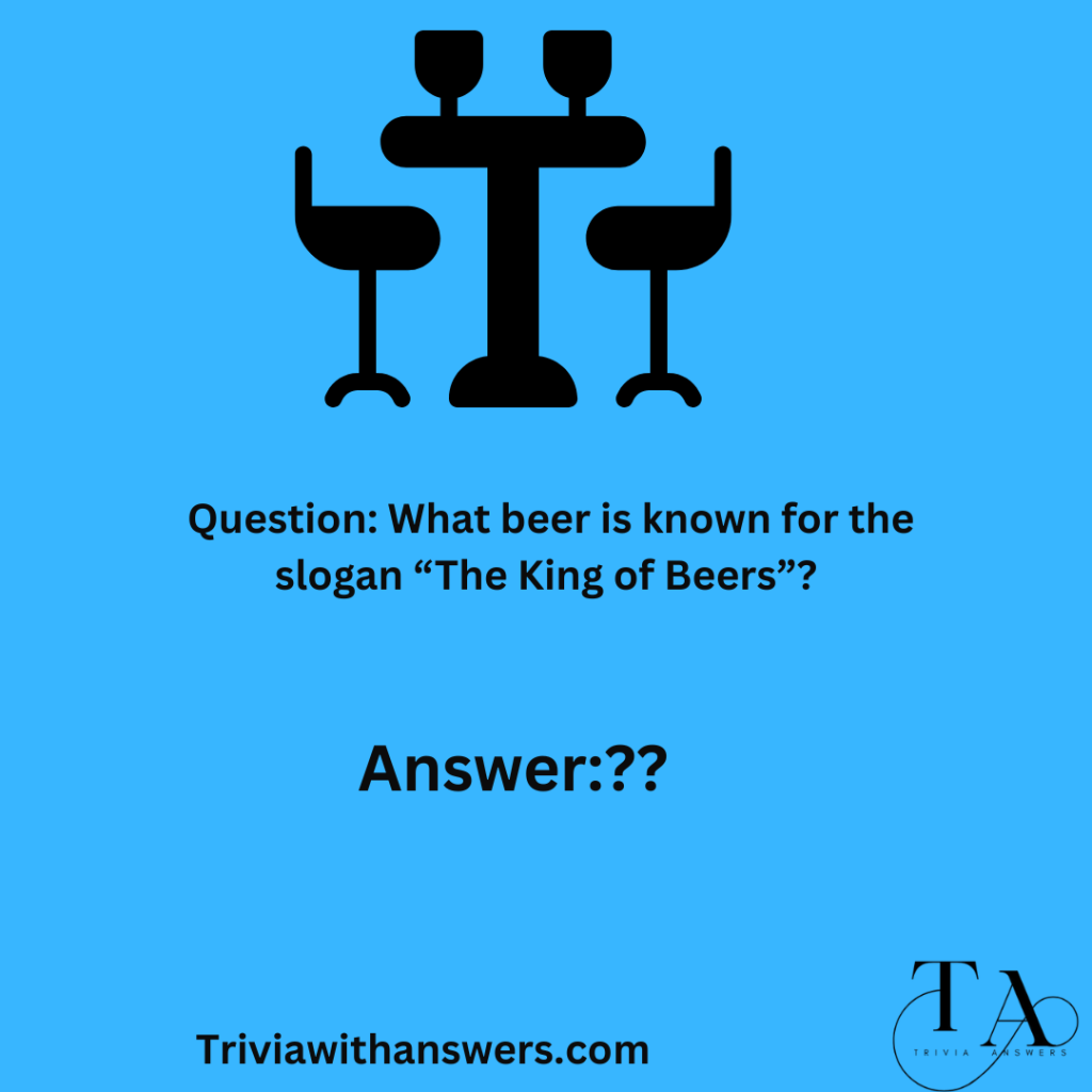"Barstool Trivia Questions and Answers"