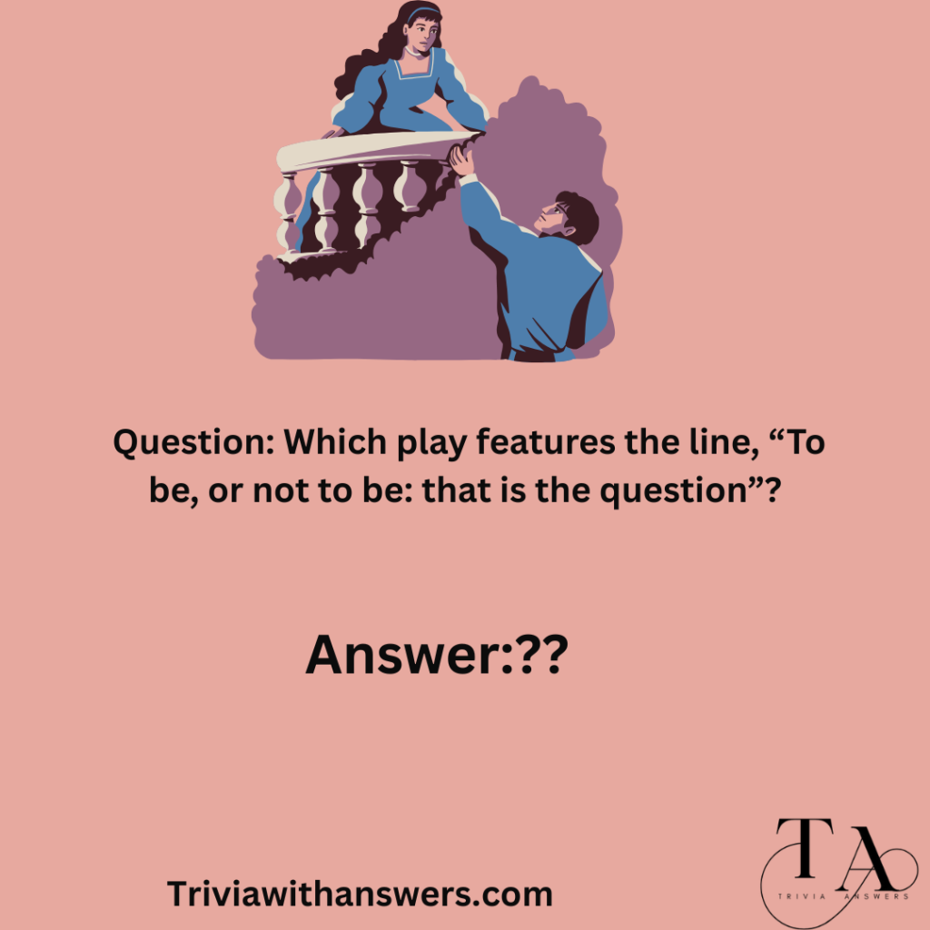 "Shakespeare Quiz Questions and Answers"
